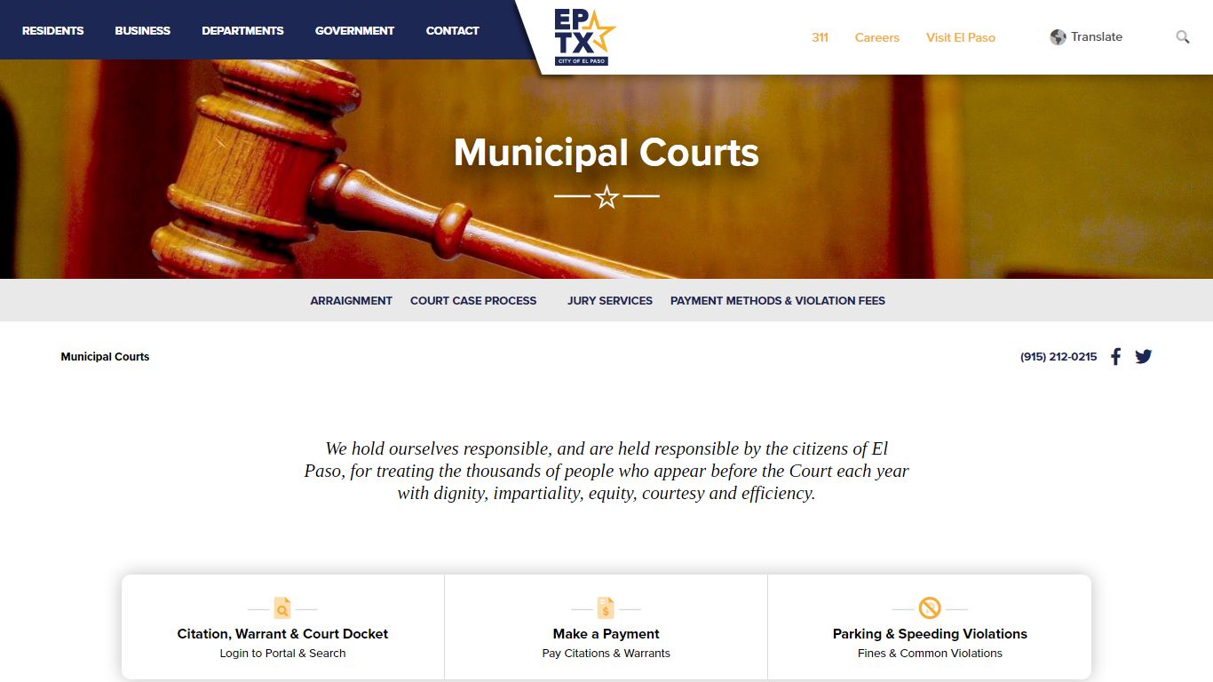 Municipal Courts - El Paso, Texas